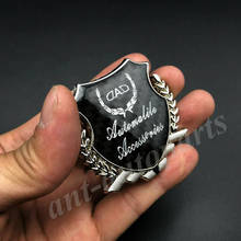 Carbon Fiber Metal Garson D.A.D Luxury Emblem Window Badge Decals Sticker JDM 2024 - buy cheap