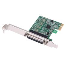 Parallel Port DB25 25Pin PCIE Riser Card LPT Printer to PCI-E Express Converter R2JA 2024 - buy cheap