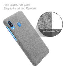 Anti-slip Ultra Thin Fabric Cloth Case For Samsung Galaxy A40 Anti-Drop Phone Bag Cover for Samsung A40 A 40 SM-A405FN/DS 5.9'' 2024 - buy cheap