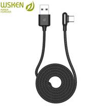 Usb-кабель Youpin Wsken 3A Type-C для быстрой зарядки USB C кабель Type-c для передачи данных Android зарядное устройство Micro кабель для Samsung S10 Note Xiaomi 9 2024 - купить недорого