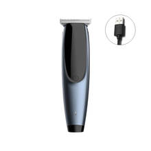 Professional Waterproof Hair Trimmer 0.1mm Stainless Blade Hair Clipper USB Rechargeable Electric Hairstyle Machine Haircut Tool 2024 - buy cheap