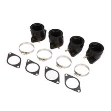 4 pcs Carburetor Intake Manifold Boot Adapter for Yamaha XJ650 XJ750 Maxim Seca 1981 1982 1983 5G2135860200  5G2135960100 2024 - buy cheap