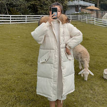 NEEDBO Long Winter Jacket Women Fur Coat Parka Casual Thick Oversize Woman Winter Coat Jacket Padded Outwear  Warm Puffer Jacket 2024 - buy cheap