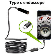 Эндоскоп USB Type-C с камерой для осмотра, бороскоп с гибкой трубкой для автомобиля, 480P, двойной объектив для осмотра, ремонта для Android, ПК, ноутбука, Macbook 2024 - купить недорого