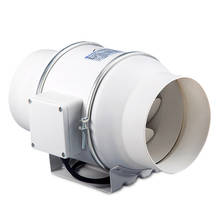220v exaustão ventilador casa silencioso inline tubo duto ventilador do banheiro extrator de ventilação cozinha banheiro parede limpeza ar HF-150P 2024 - compre barato