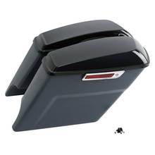 Motorcycle 4.5" Fiberglass Stretched Extended Saddlebags For Harley Touring Road King Road Glide Electra Glide 2014-2020 2024 - buy cheap
