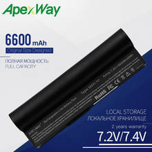 Apexway 7.4V 6600 mAh Laptop Battery for Asus Eee PC 2G Surf 4G Surf 700 701 900 8G 90-OA001B1000 A22-700 A22-P701 A23-P701 2024 - buy cheap