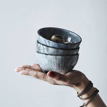 Керамическая ретро-миска для риса ANTOWALL, посуда, маленькая миска для соевого соуса, блюдо для уксуса 2024 - купить недорого