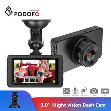 Podofo 3'' Auto DVR Camera Full HD 1080P Video Registrator Recorder G-Sensor Night vision Loop Recording Registrator Dash Cam 2024 - buy cheap