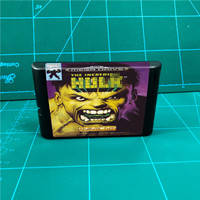 The Incredible Game Hulked - 16 bit MD Games Cartridge For MegaDrive Genesis console 2024 - buy cheap