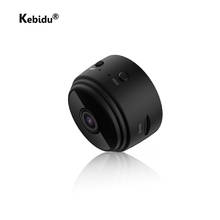 Kebidu-minicámara magnética con wifi para seguridad del hogar, minicámara de seguridad IP de 1080P con control remoto, Nocturna, inalámbrica 2024 - compra barato