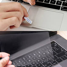 Película protetora de touchpad transparente, adesivo para macbook air 13 pro 13.3 15, retina touch bar 12 touch pad, laptop 2024 - compre barato