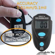 EM2271 EM2271A Mini Automobile Thickness Gauging LCD Digital Painting Thickness Meter Car Coating Thickness Gauge Tester Tools 2024 - buy cheap