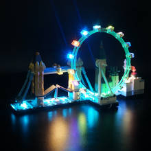 Led Light Kit 21034 Architecture London Great Britain Skyline NOT Include Model 2024 - buy cheap