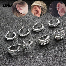 1pc Tiny  CZ Cooper Adjustable Ear Cuff Non Piercing Conch Fake Cuff Earring Cartilage Helix Piercings for Women  UVW208 2024 - buy cheap