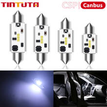 Bombillas LED C5W C10W Festoon CSP de 31mm, 36mm, 39mm, 41mm, luz de cúpula de coche superbrillante, Canbus, sin Error, lámpara de lectura Interior de coche, 10 Uds. 2024 - compra barato