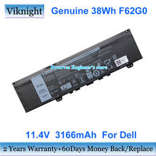 Genuine 38Wh F62G0 Laptop Battery for Dell Inspiron 13 7370 Inspiron 13 7000 VOSTRO Ins 13-5370 3166mAh 11.4V Notebook Battery 2024 - buy cheap