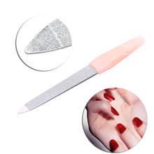 2Pcs/set Nail Polish Surface File Buffer Tools Cuticle Fork Stainless Steel Nail Art Cuticle Pusher Nipper Remover Clipper 2024 - buy cheap