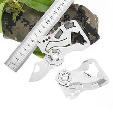 Mini Pocket Knives Outdoor Self-defense EDC Tools Wallet Credit Card Knife Outdoor Folding Knife Pendant Hand Tool 2024 - buy cheap