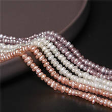 Cuentas de perlas naturales de agua dulce de 3-3,5 MM, cuentas de perlas Multicolor de forma Irregular para la fabricación de joyas, pulsera DIY, collar y pendientes 2024 - compra barato
