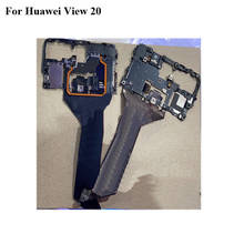 Для Huawei View 20, маленькая задняя рамка, корпус, крышка на материнскую плату, View20, запасные части с рамкой NFC 2024 - купить недорого
