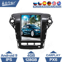 4+128 Android 9 Car Radio For Ford Fusion Mondeo MK4 2011 2012 2013 Multimedia Player GPS Navigation DSP CarPlay PX6 Autoradio 2024 - buy cheap