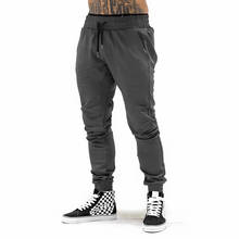 Autumn Men Gym Pants Fitness Joggers Cotton Streetwear Long Pants Men Slim Fit Workout Sweatpants Outdoor Tracksuit Trousers 2024 - buy cheap