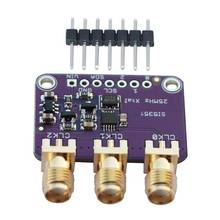 HOT-Si5351A I2C 25MHZ Clock Generator Breakout Board 8KHz to 160MHz for Arduino 2024 - buy cheap