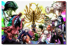 Hunter x Hunter Boy Room-póster de seda para decoración del hogar, póster de película artística de Anime japonés, 24x36 pulgadas 2024 - compra barato