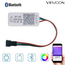 SP110E Bluetooth Pixel light Controller WS2811 WS2812B 1903 Dimmer SK6812 RGB RGBW APA102 WS2801 pixels Led Strip IOS Android 2024 - buy cheap