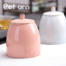 Pet Memorial ceramic Urn For Dogs Cats  Cremation Ashes Funeral Casket for small part human ashes 2024 - buy cheap