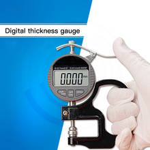 Digital display thickness gauge 0-12.7mm 0.001mm Thickness Gauge thickness meter paper film thickness tester 2024 - buy cheap