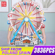 Mould King Building Blocks Creative Toys App Motorized Ferris Wheel Model Assembly Bricks Kids Educational Toys Christmas Gifts 2024 - buy cheap