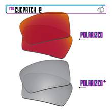 EZReplace-Lentes de repuesto polarizadas para gafas de sol, lentes de sol, color plateado, P Plus, rojo, 2 2024 - compra barato