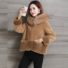 Young Women Teddy Coat Winter Faux Fur Coat Thick Plus Size Fluffy Pockets Plush Jacket Ladies Autumn Overcoat Outerwear 2024 - buy cheap