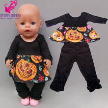 18 inch doll clothes for 43cm new born baby doll clothes children girl doll gift 2024 - buy cheap