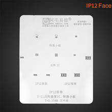 Amaoe BGA Stencil Kit for iPhone 12  Face ID/True Color LCD Screen Tin Reballing Template X-11 Dot Matrix IC Transfer Solder 2024 - buy cheap