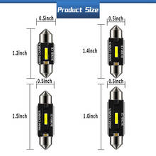 2pcs CSP 1860 Canbus Festoon c5w C10W Led Bulb 31mm 36mm 39mm 41mm Car Licence Plate Interior Reading Lights 12V 24V Error Free 2024 - buy cheap