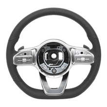 Botão de chifre de roda para carros amg, acessórios automotivos para volante estilo de fábrica, compatíveis com mercedes & #8209 benz a/b/c/e/s/g/glc/gle 2024 - compre barato