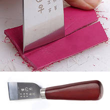 Нержавеющая сталь DIY кожа кожевенное ремесло резак для резки нож инструмент для профессионалов ремесленников начинающих любителей 2024 - купить недорого