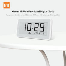 Original Xiaomi Mi Multifunctional Thermometer Pro Digital Clock Electronic-INK Screen Temperature Humidity Sensor BT Wireles 2024 - buy cheap