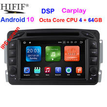 Car Multimedia player Android 10.0 2 Din IPS GPS Autoradio For Mercedes/Benz/CLK/W209/W203 /W208/W463/Vaneo/Viano/Vito FM DSP 2024 - buy cheap