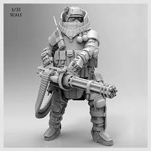 1/35 Resin Kits Avant-garde Heavy-duty Commando  (white Model) Resin Soldier (50-60mm) T35001 2024 - buy cheap