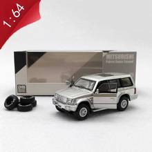 1/64 Scale alloy die-casting vehicle metal pajero car SUV off-road vehicle model adult child boys toys gift collectible display 2024 - buy cheap
