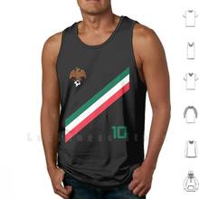 Mexico Soccer Jersey Shirt Stripes Vintage Tank Tops Vest Sleeveless 3 Lions Argentina Brasil Buenos Aires Camisa Camiseta 2024 - buy cheap