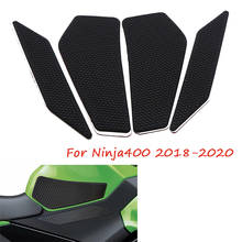 Protector de rodilla para motocicleta, pegatina de agarre lateral para tanque de Gas, almohadilla antideslizante para Kawasaki Ninja400 Ninja 400 2018-2020 2024 - compra barato