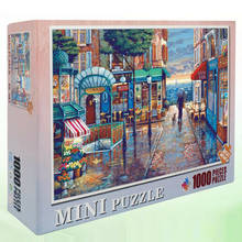 1000 Pcs/set Jigsaw Puzzles Paris Romantic Towns Street Landscape for Adults Kids 2024 - buy cheap