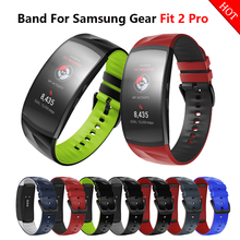 Replacement Wristband For Samsung Gear Fit 2 Pro Band Fashion Silicone Soft Watchband For Samsung Fit2 SM-R360 Colorful Strap 2024 - buy cheap