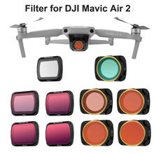Filtro lente para drone mavic air 2, acessórios para drone dji mavic air 2 2024 - compre barato