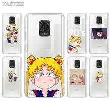 Cartoon Sailor Moon Phone Case for Xiaomi Redmi Note 8 Pro 8T 9S 9 Pro 6 7 6A 7A 8A 9A 9C K20 K30 Pro Silicon Cover 2024 - buy cheap
